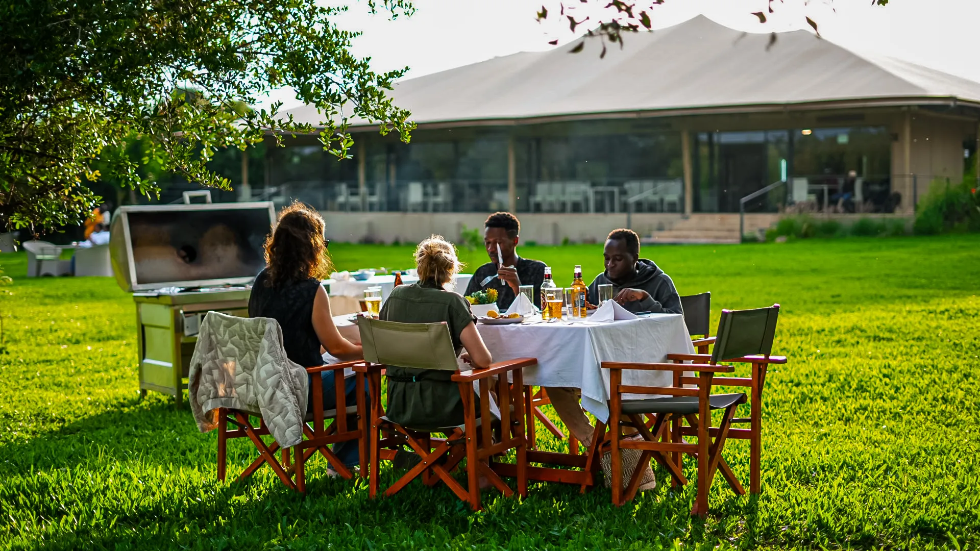 Mshefa Clubhouse — vibrant social hub with sports bar and signature dining